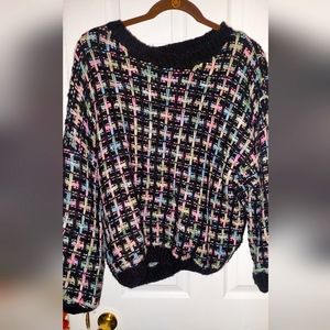 Winter multi color sweater